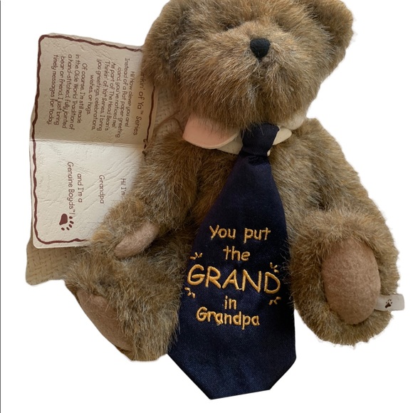 Boyd’s collection Bear “ You put the Grand in Grandpa . Small size 7x5 inches . - Picture 3 of 5